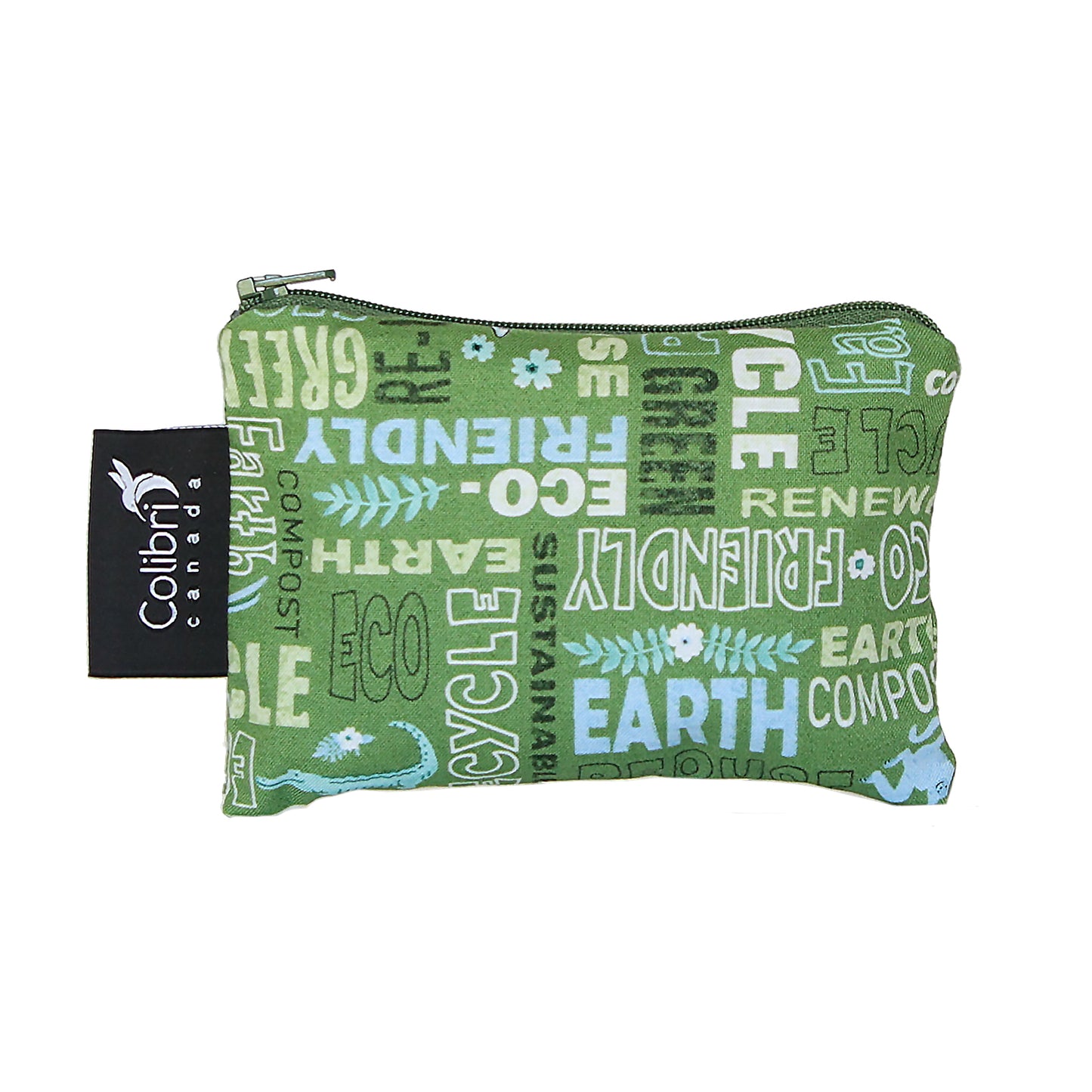 1142 - Earth Reusable Snack Bag - Small
