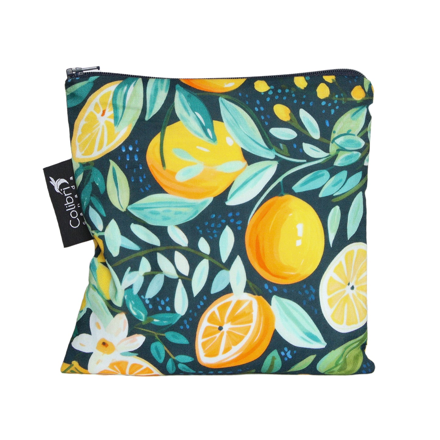 2160 - Citrus Reusable Snack Bag - Large