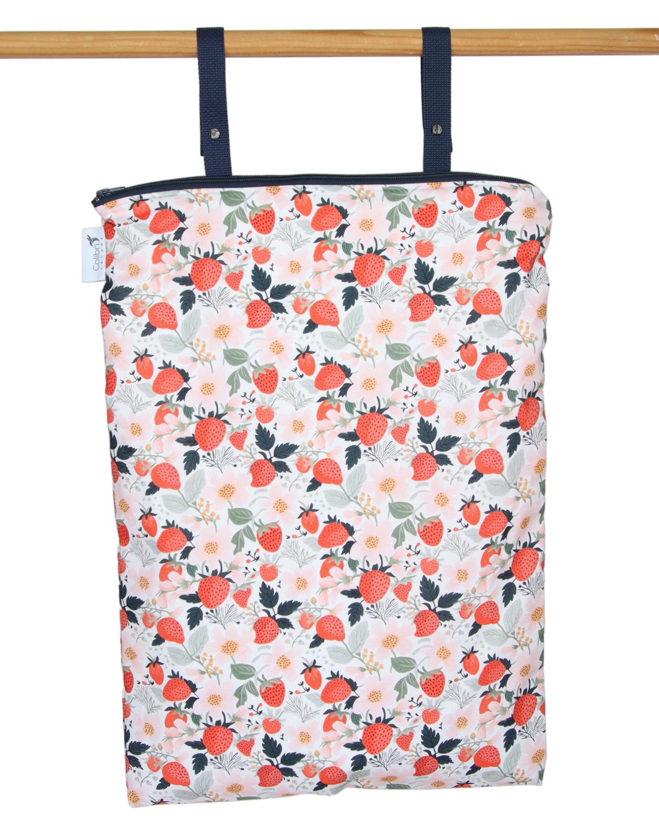 4183 - Strawberry Patch Extra Large Wet Bag