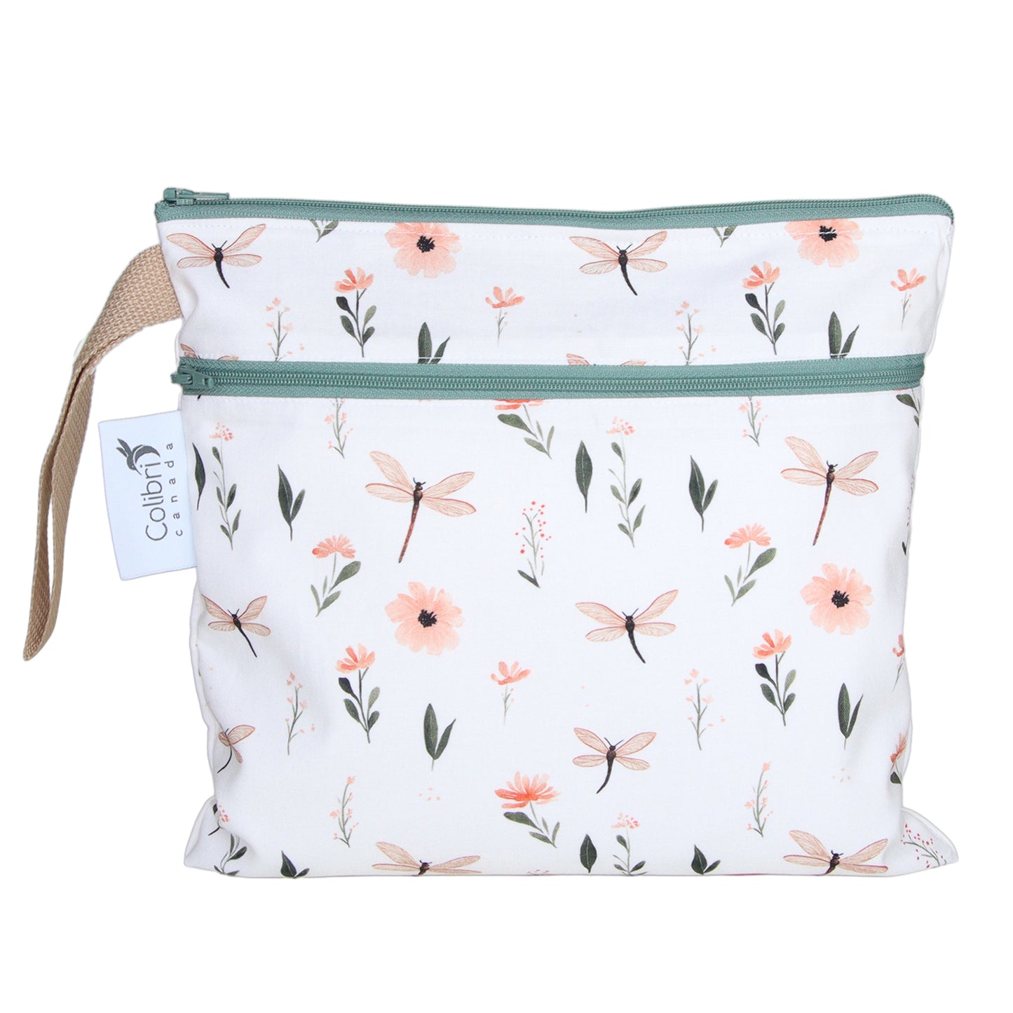 6s186 - Dragonfly Small Double Duty Wet Bag