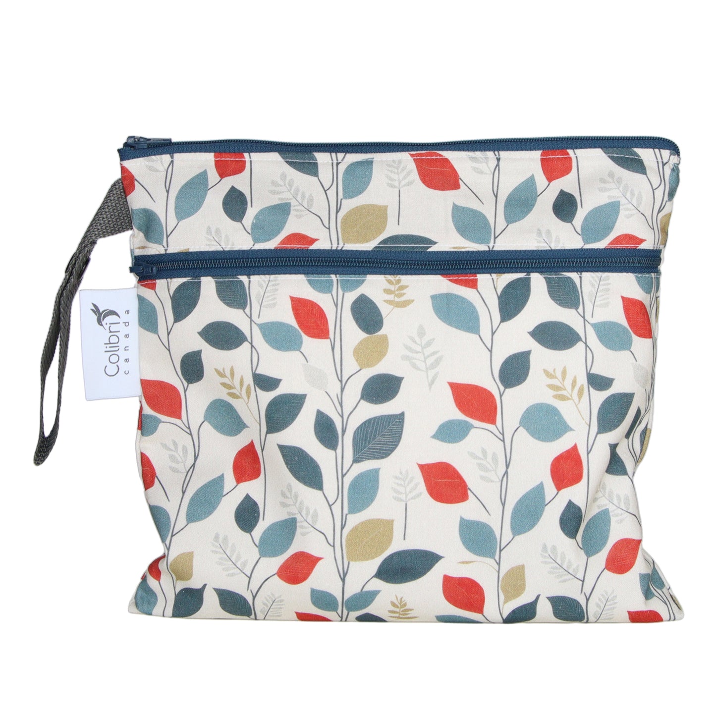 6s188 - Nordic Vines Small Double Duty Wet Bag