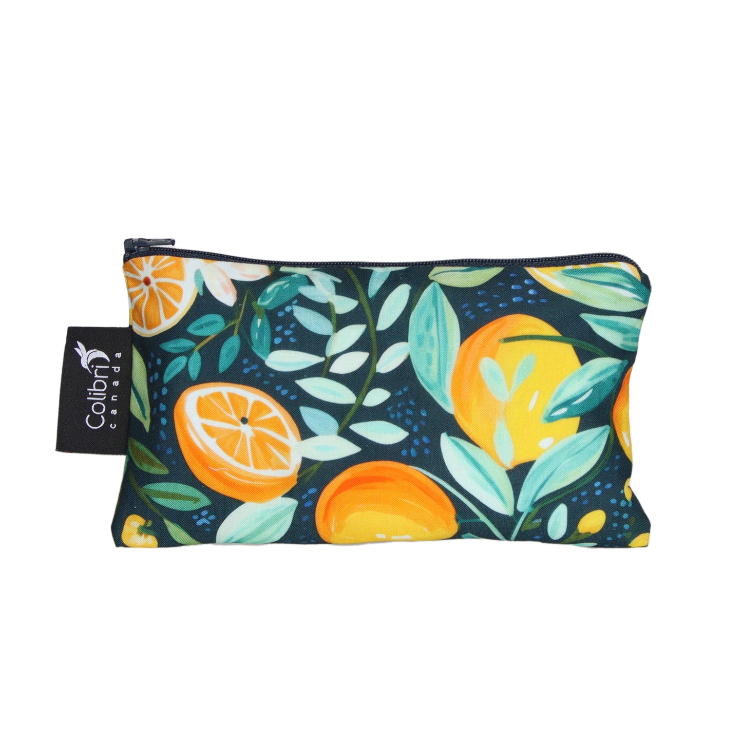 8160 - Citrus Reusable Snack Bag - Medium