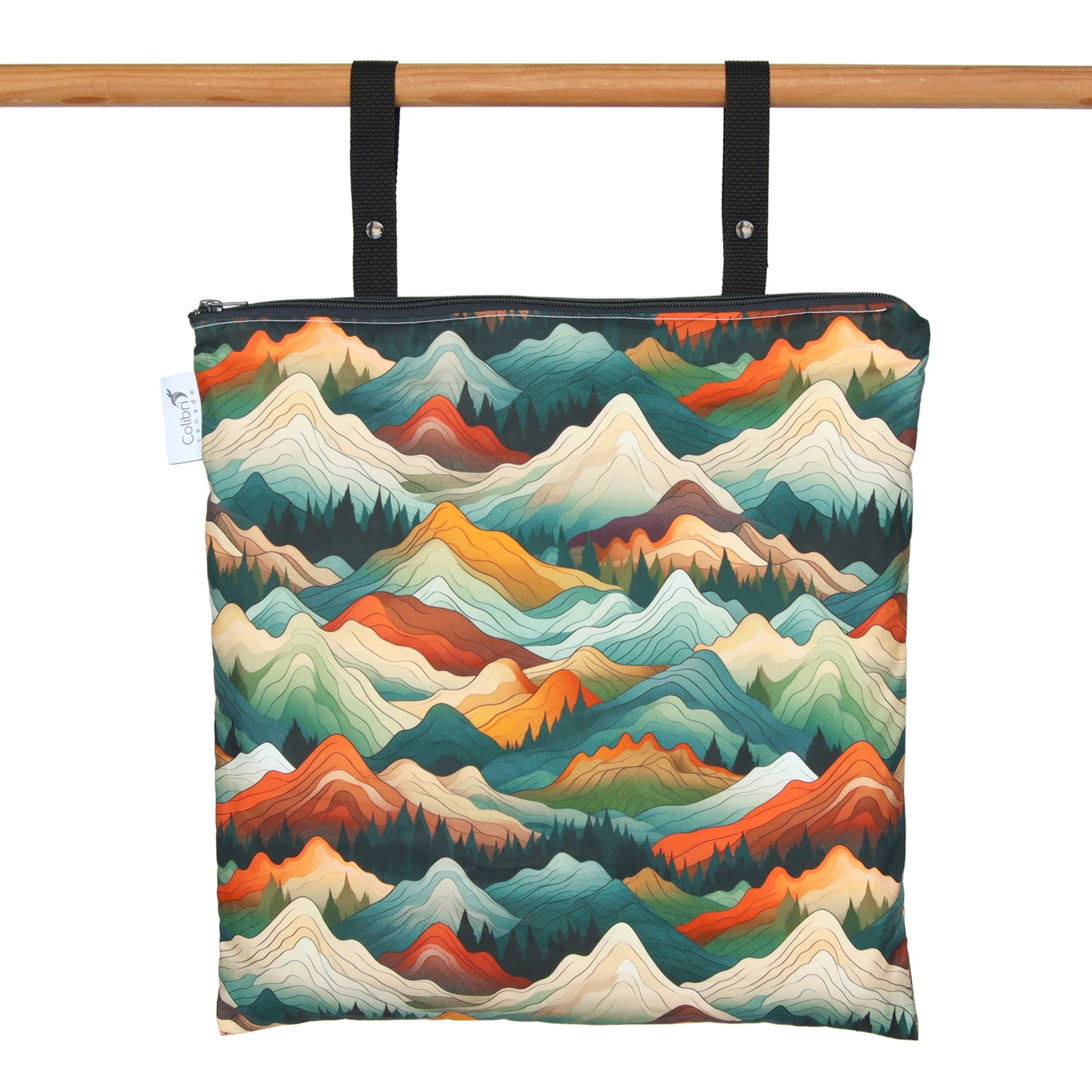 9158 - Mountains Large Wet Bag