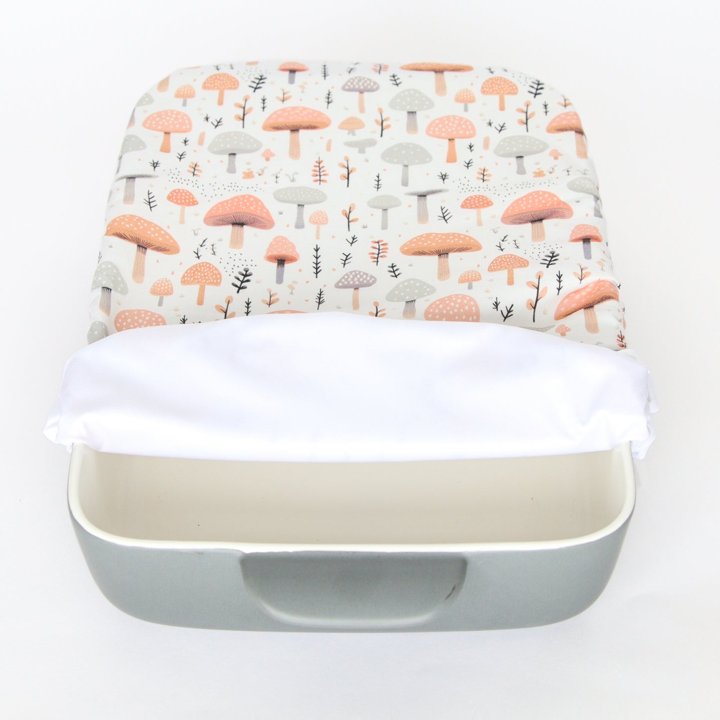 Casserole Cover - Mushrooms