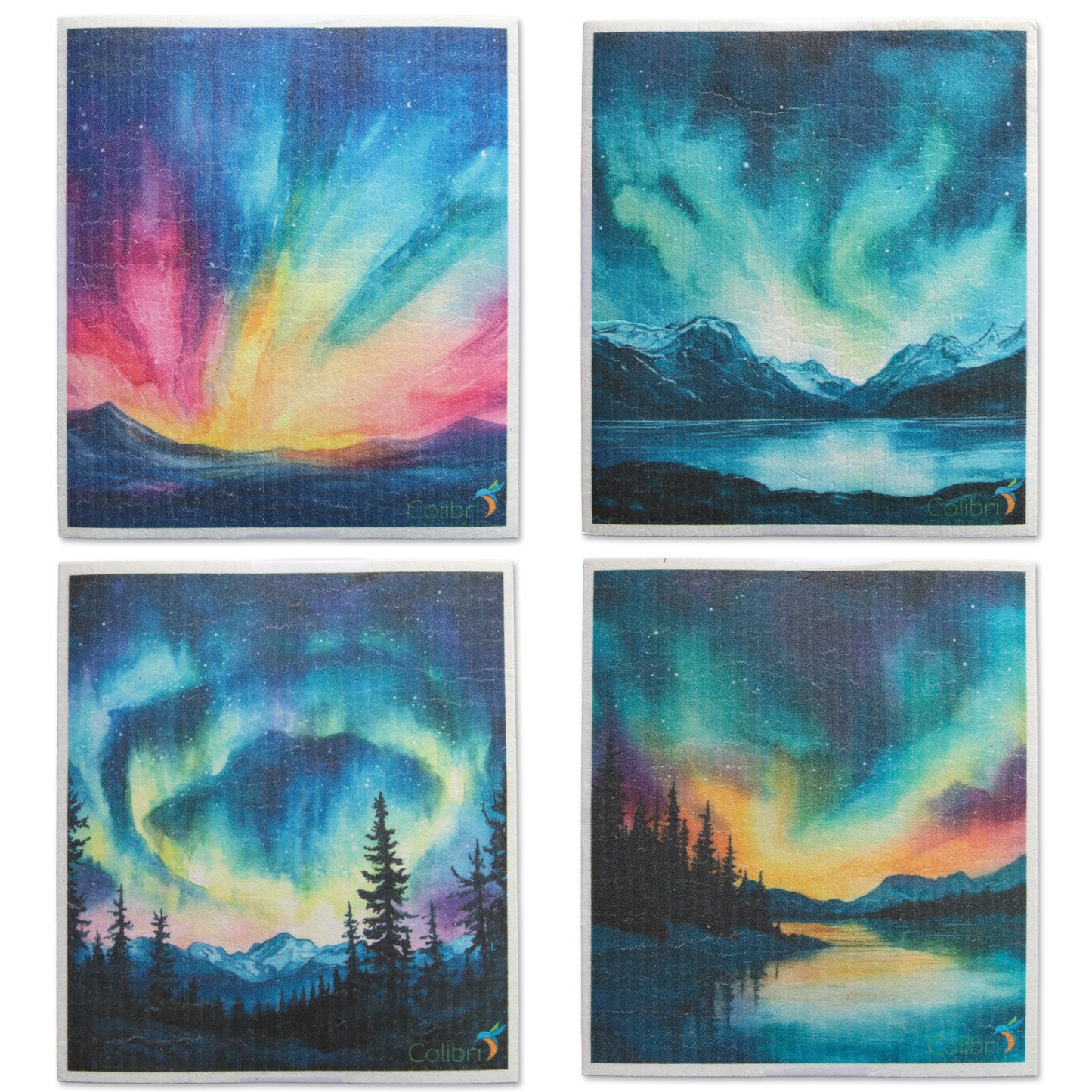 4 Pk Sponge Cloths - In the North