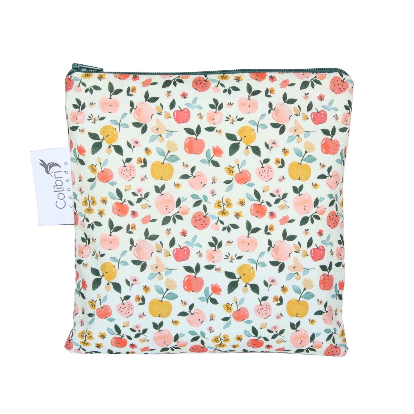 2178 - Apples Reusable Snack Bag - Large