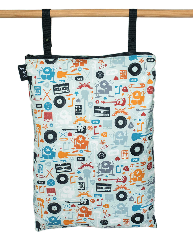 4119 - Rock n' roll Extra Large Wet Bag