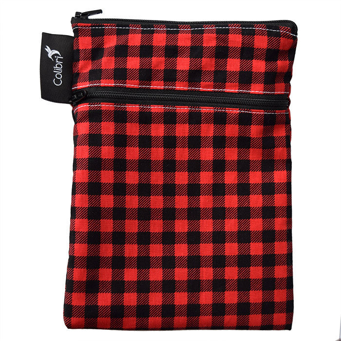5065 - Plaid Mini Double Duty Wet Bag