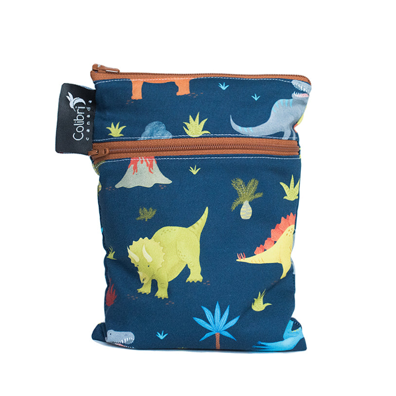 5101 - Dinosaurs Mini Double Duty Wet Bag