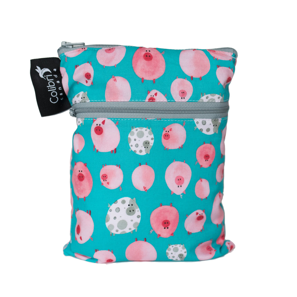 5106 - Oink Mini Double Duty Wet Bag