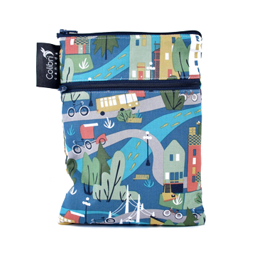 5090 - Urban Cycle - Mini Double Duty Wet Bag