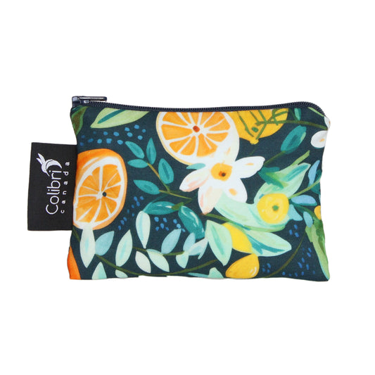 1160 - Citrus Reusable Snack Bag - Small