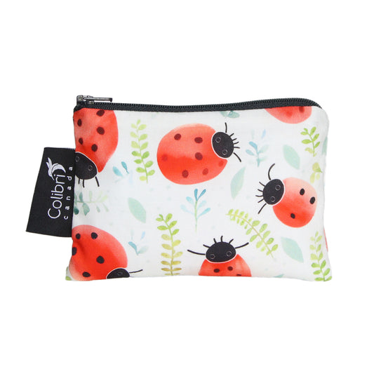 1161 - Ladybugs Reusable Snack Bag - Small
