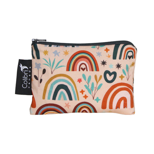 1164 - Spring Rainbows Reusable Snack Bag - Small