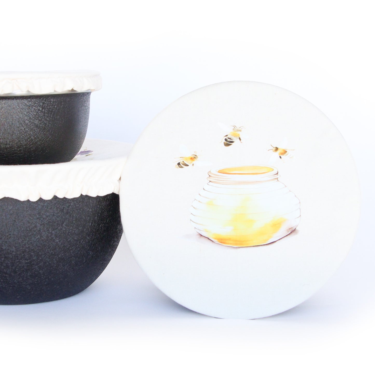 Bowl Cover Set - Bee Bright