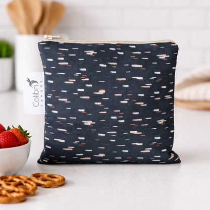 2182 - Paint Night Reusable Snack Bag - Large