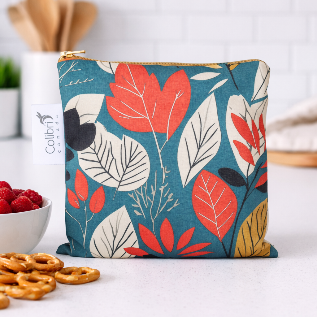 2187 - Twilight Canoply Reusable Snack Bag - Large