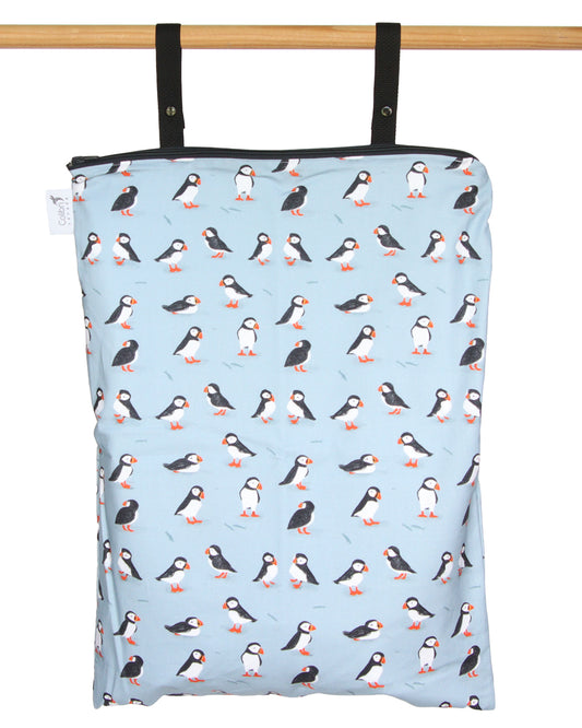 4189 - Puffins Extra Large Wet Bag