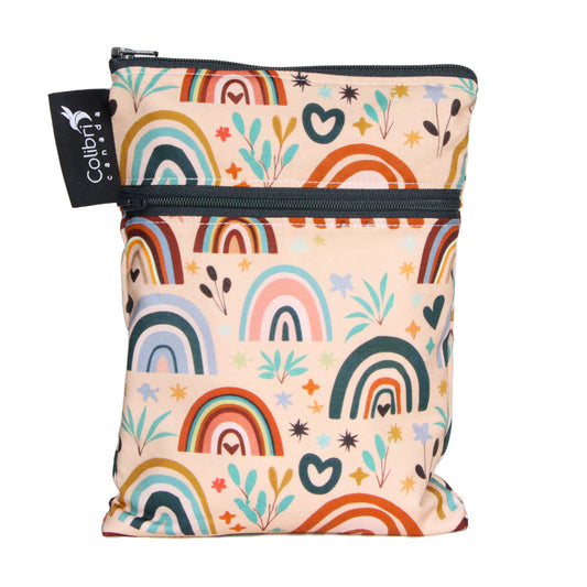 5164 - Spring Rainbows Mini Double Duty Wet Bag