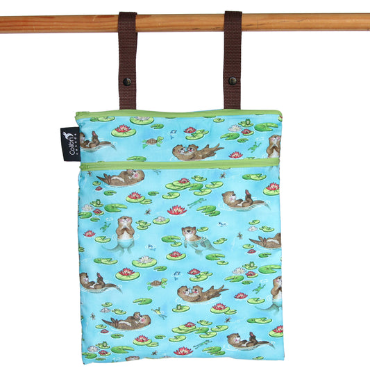 6143 - Otters Double Duty Wet Bag