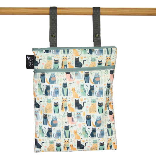 6157 - Cats Double Duty Wet Bag