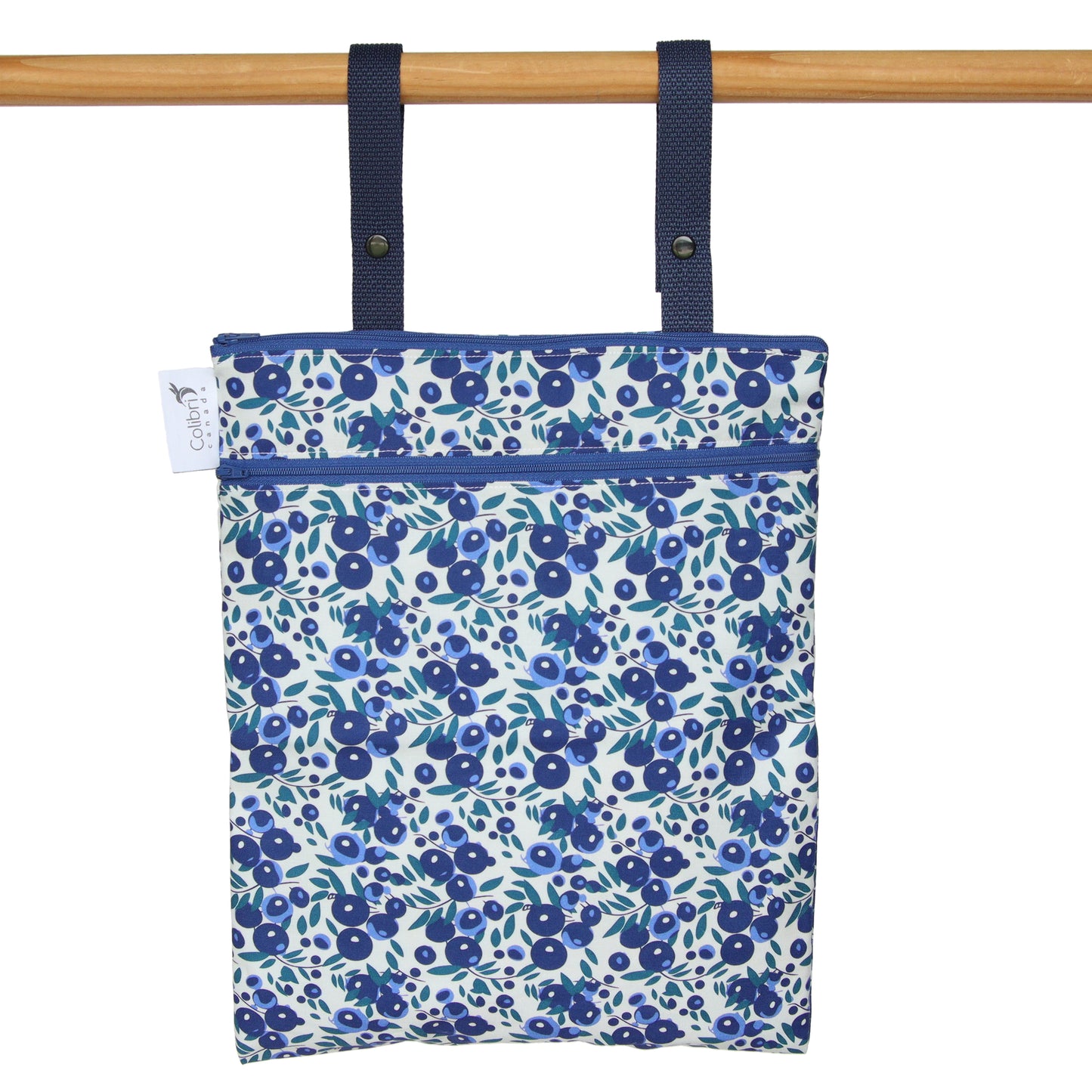 6126 - Blueberry Double Duty Wet Bag