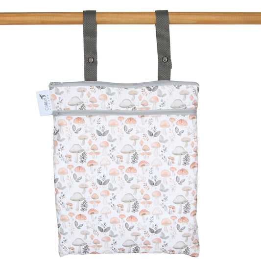 6184 - Wild Mushrooms Double Duty Wet Bag
