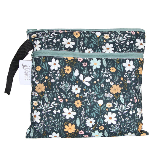 6s191 - Daisy Small Double Duty Wet Bag