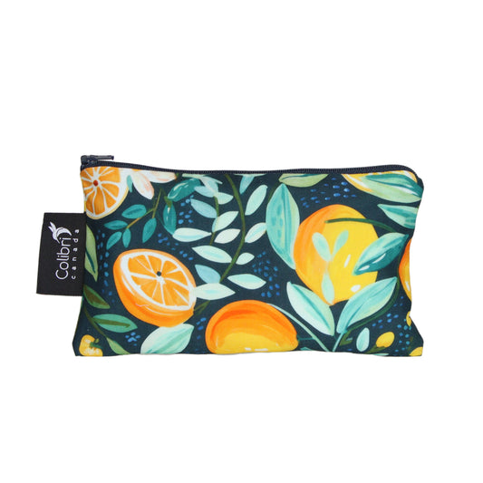 8160 - Citrus Reusable Snack Bag - Medium