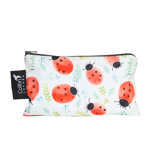 8161 - Ladybugs Reusable Snack Bag - Medium