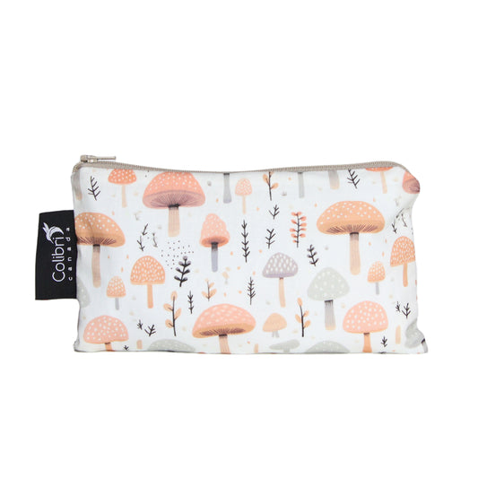 8162 - Mushrooms Reusable Snack Bag - Medium