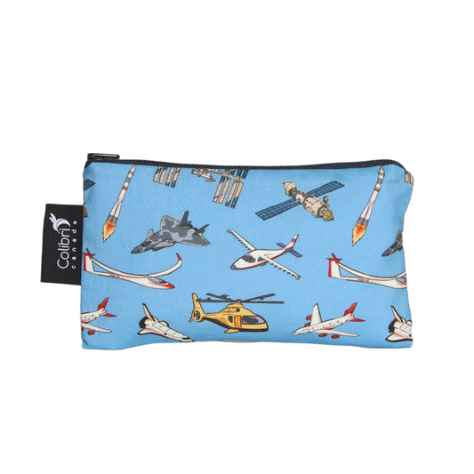 8163 - Aviation Reusable Snack Bag - Medium