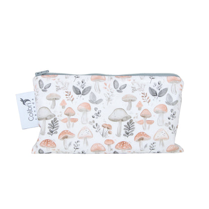 8184 - Wild Mushrooms Reusable Snack Bag - Medium