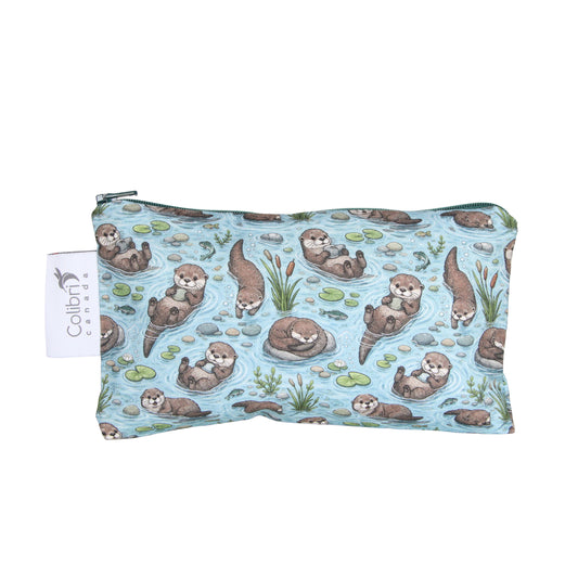 8190 - Otterly Adorable Reusable Snack Bag - Medium