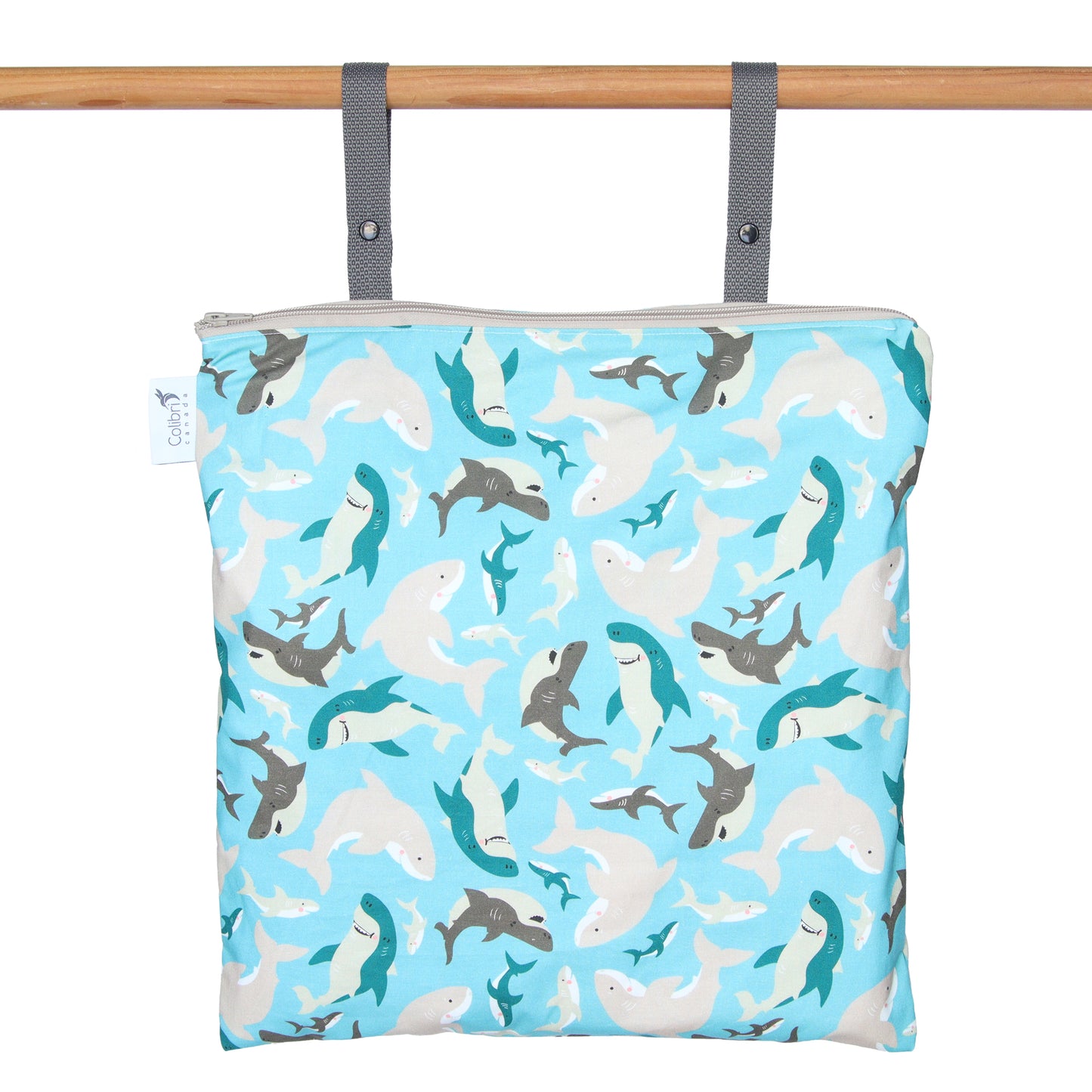 9098 - Sharks Large Wet Bag