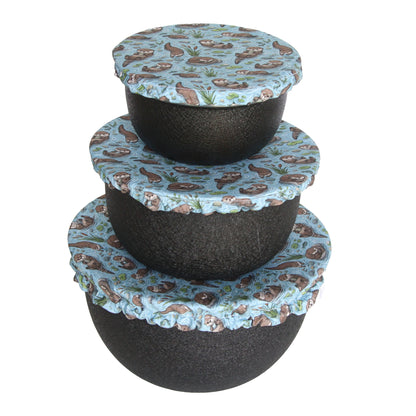Bowl Cover Set - Otterly Adorable