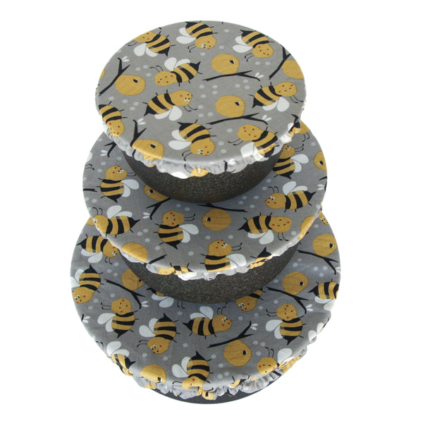 Medium Bowl Cover - Bees