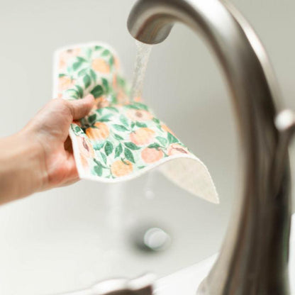 4 Pk Sponge Cloths - In the Orchard