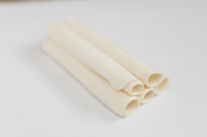 Bamboo/Organic Cotton Fleece Washcloths - 12 packs of 5