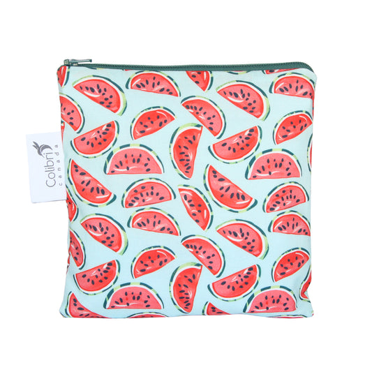 2173 - Watermelons Reusable Snack Bag - Large