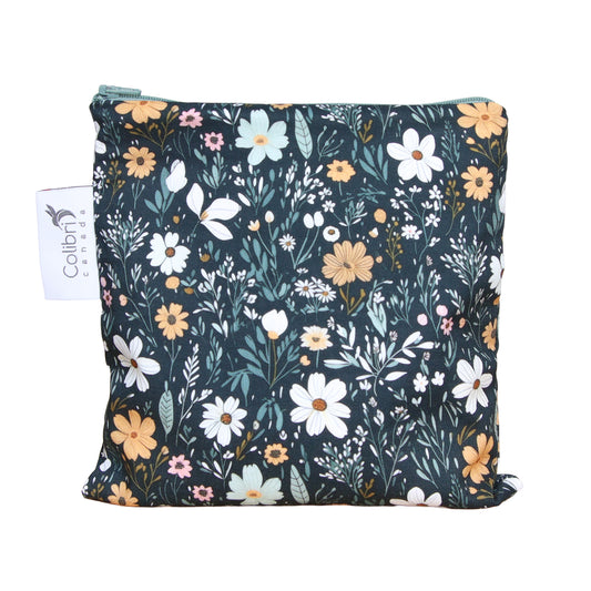 2191 - Daisy Reusable Snack Bag - Large