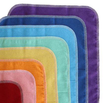 Reusable Paper Towels – Rainbow – 8 Pack