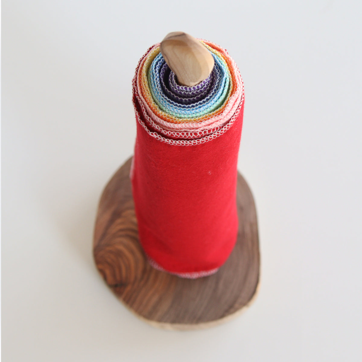 Reusable Paper Towels – Rainbow – 8 Pack