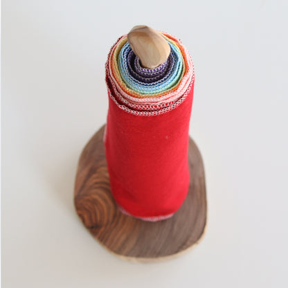Reusable Paper Towels – Rainbow – 8 Pack