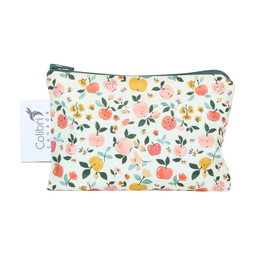 1177 - Apples Reusable Snack Bag - Small