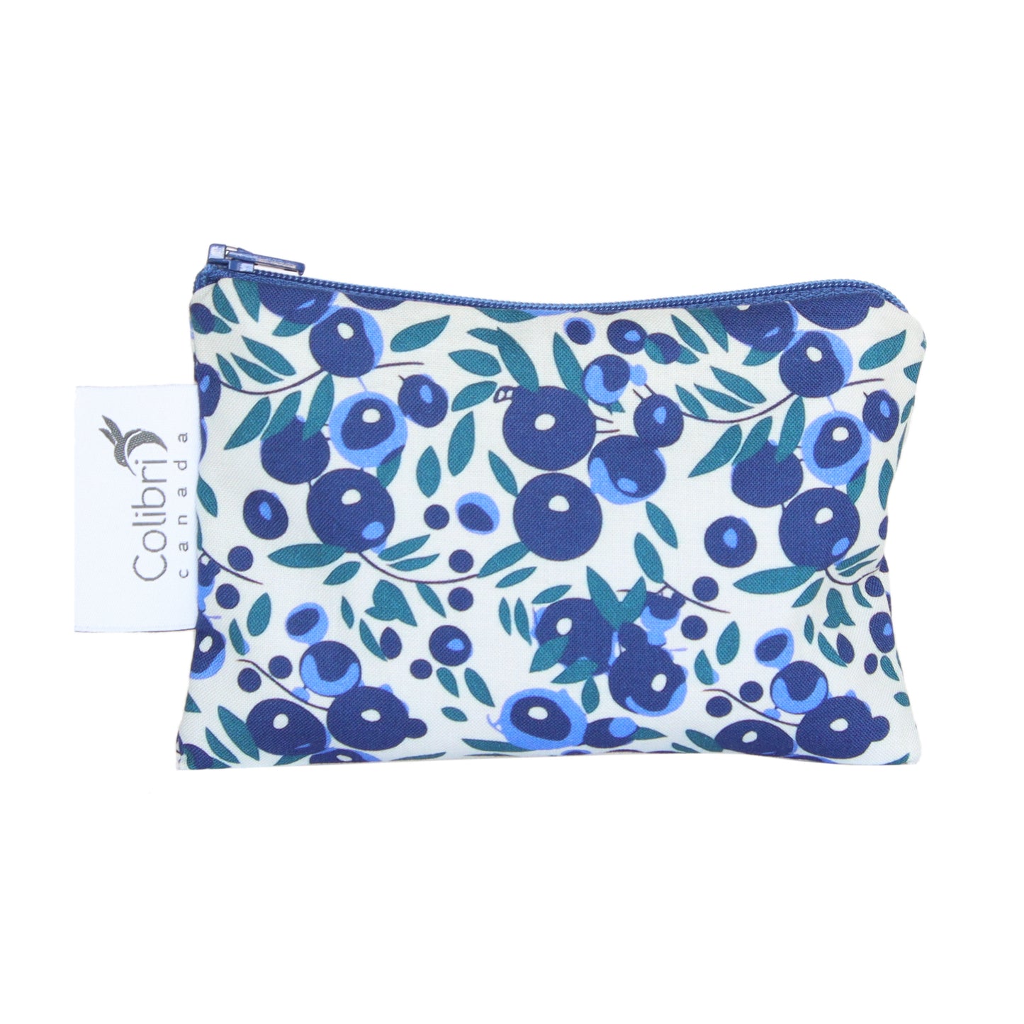 1170 - Blueberry Reusable Snack Bag - Small