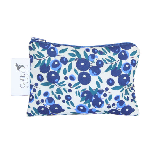 1170 - Blueberry Reusable Snack Bag - Small