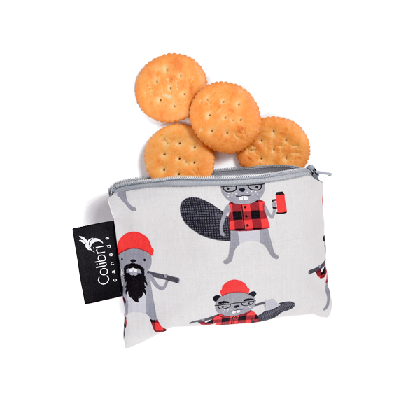1064 - Beavers Reusable Snack Bag - Small