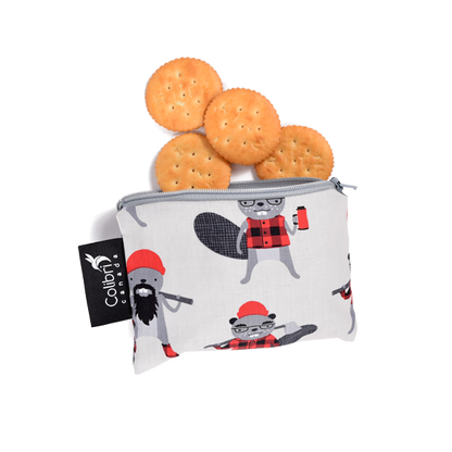1064 - Beavers Reusable Snack Bag - Small