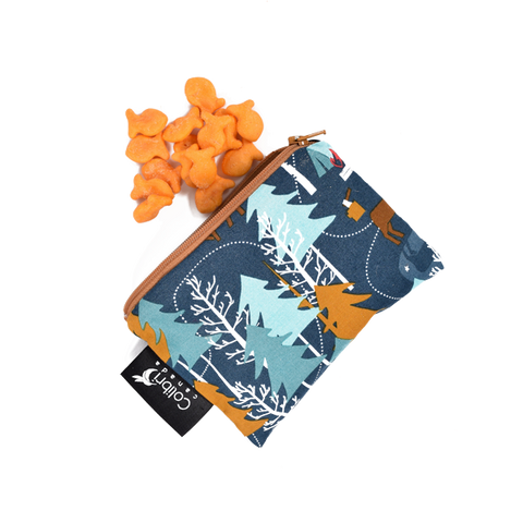 1074 - Camp Out Reusable Snack Bag - Small